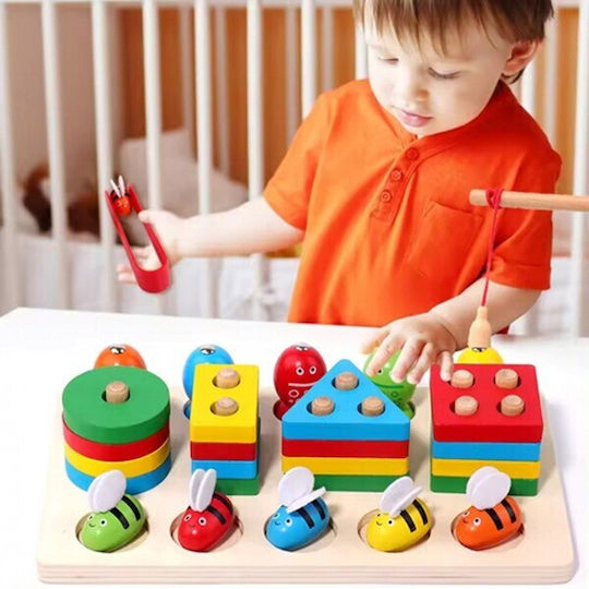 Montessori Εκπαιδευτικό Παιχνίδι από Ξύλο για 6+ Ετών