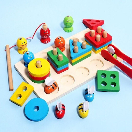 Montessori Εκπαιδευτικό Παιχνίδι από Ξύλο για 6+ Ετών