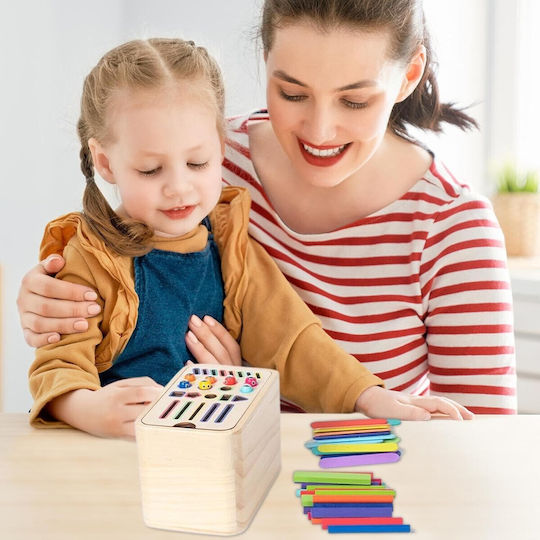 Montessori Εκπαιδευτικό Παιχνίδι από Ξύλο για 6+ Ετών