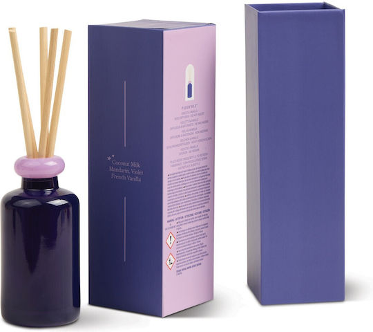 Gestapelter Glas Diffusor Violett Vanille 94ml Paddywax