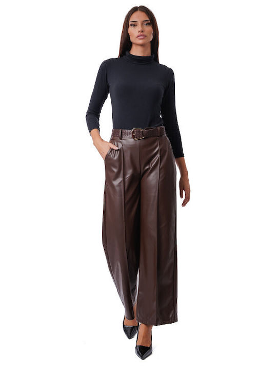 Brown Matte Pantaloons Belt