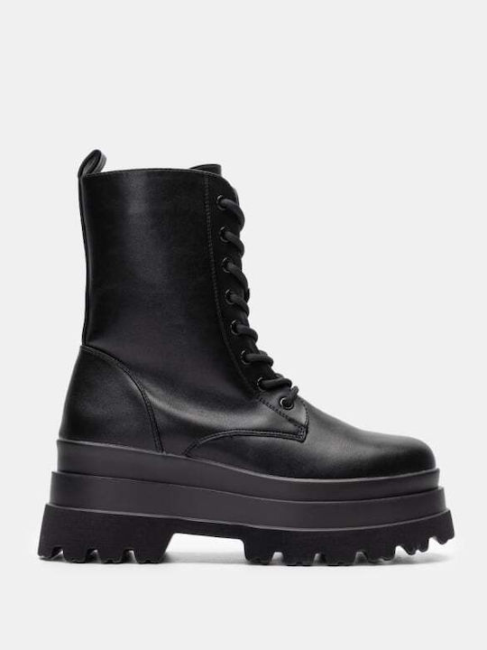 Stiefeletten Damen Schwarz