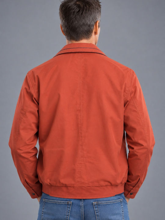 Geacă Denim Maro