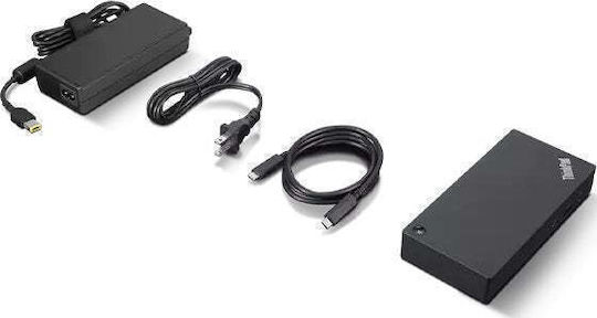 Lenovo ThinkPad USB-C Docking Station with Black