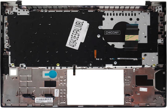 Tastatură Spaniolă Pentru Laptop Tastatură Laptop Palmrest Hp Elitebook 840 G8 845 G8 M52490-071 M52490-001 M52491-071 M52492-071 Es Retroiluminat Pointer Argintiu Cod.40943espalmbl