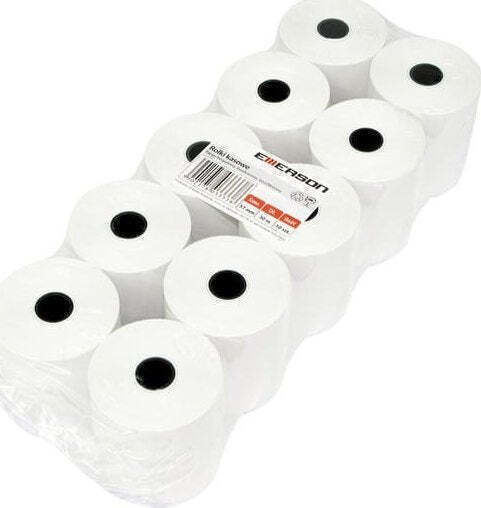 Emerson Thermal Cash Register Tape with Length 30m 10 Pieces