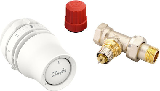 Danfoss Комплект термостатичен превключвател Ra-n Dn15 Прав 013g0013