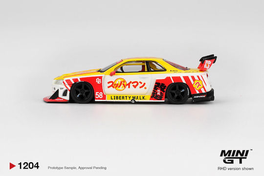 Μοντέλο Αυτοκινήτου Nissan Gt-r R34 Lb-super Silhouette Skyline Suppaiman Okinawa 2025 1:64 Mini Gt Mgt01204-r