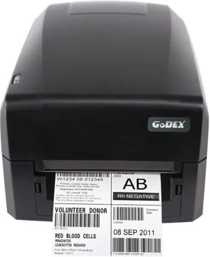 Godex Принтер за етикети термичен трансфер USB Serial Ethernet 203 dpi