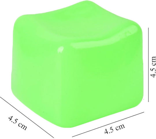 Squishy Κύβος Αφρώδες Πράσινο