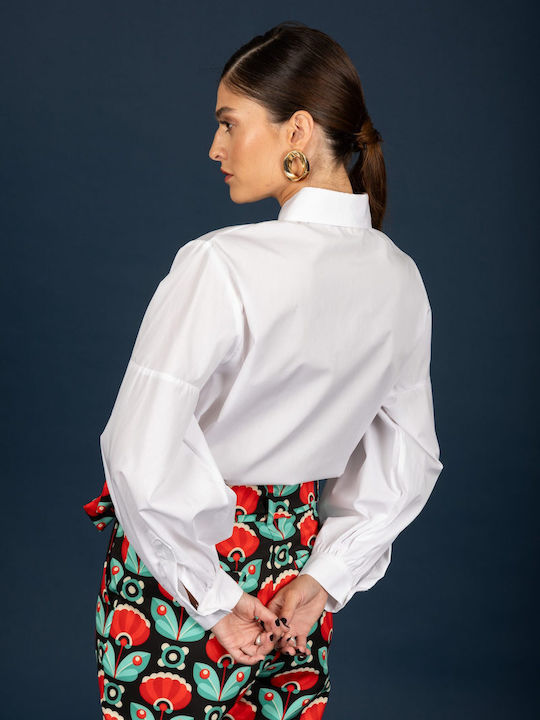 Long Sleeve Women's Shirt White