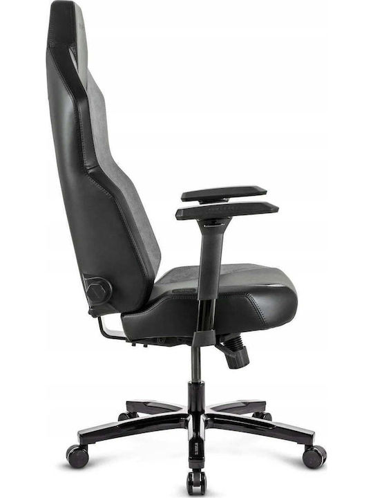 Quersus Vaos.3.2 Leather Gaming Chair with Adjustable Arms Titanium Grey