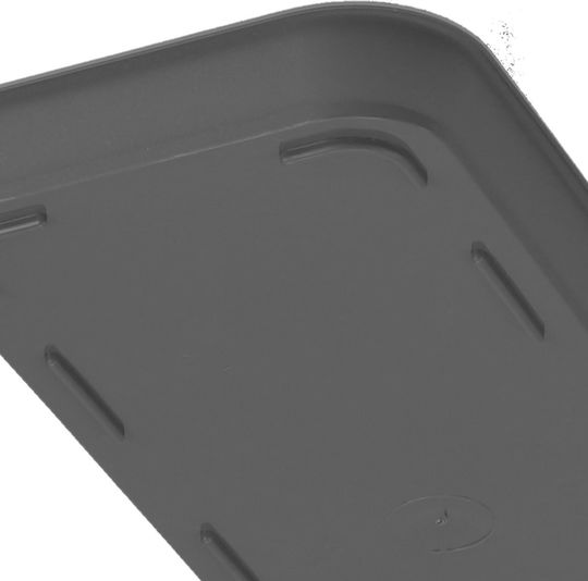 Kadax Topfplatten Kunststoff Grau 60x14.9cm
