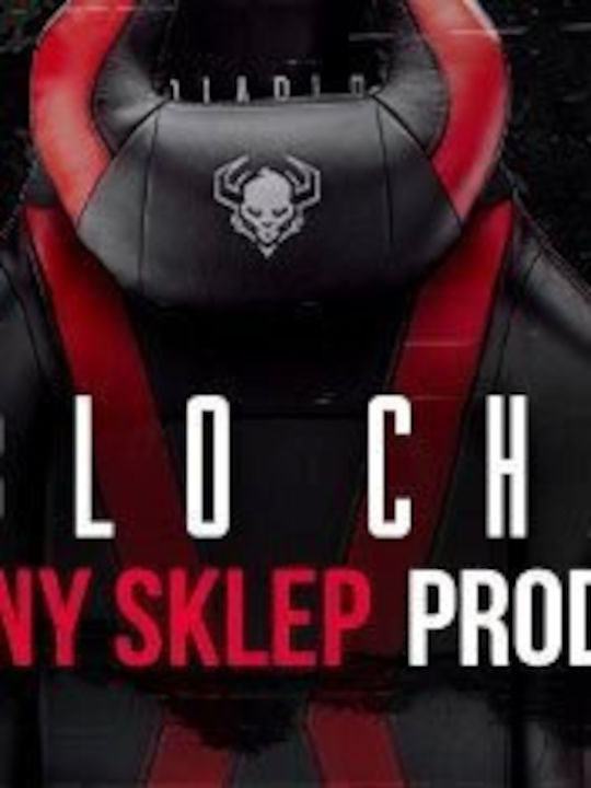 Diablo X-Horn 2.0 Gaming Chair Artificial Leather with Adjustable Arms Black / Red