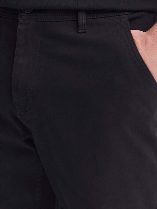 Ανδρικό Παντελόνι Chino Regular Fit Μαυρο