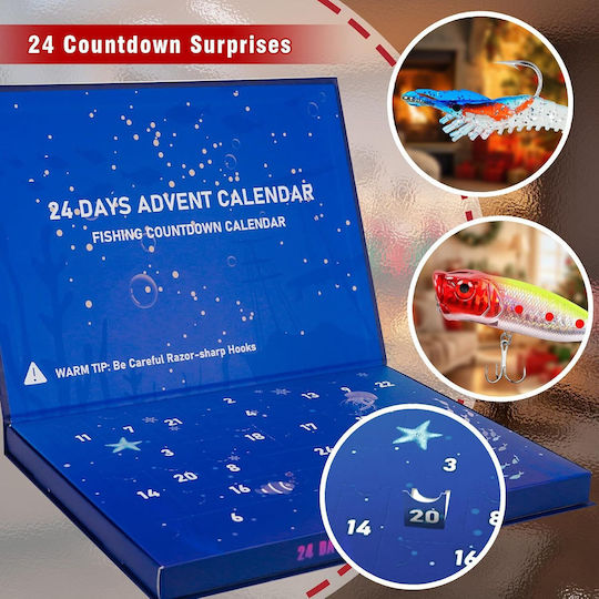 Angelköder-Adventskalender