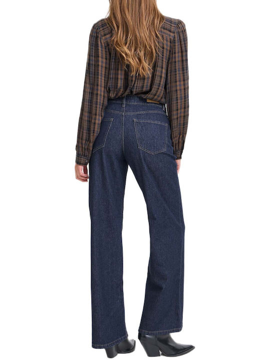 Hochgebirge Damen Jeans Hosen in Breit Bein Stil