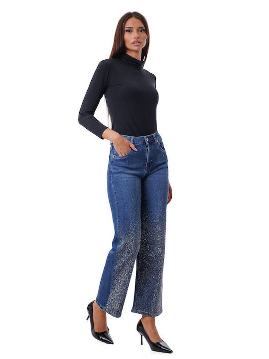 High Rise Women's Jean Pants in Straight Leg Style