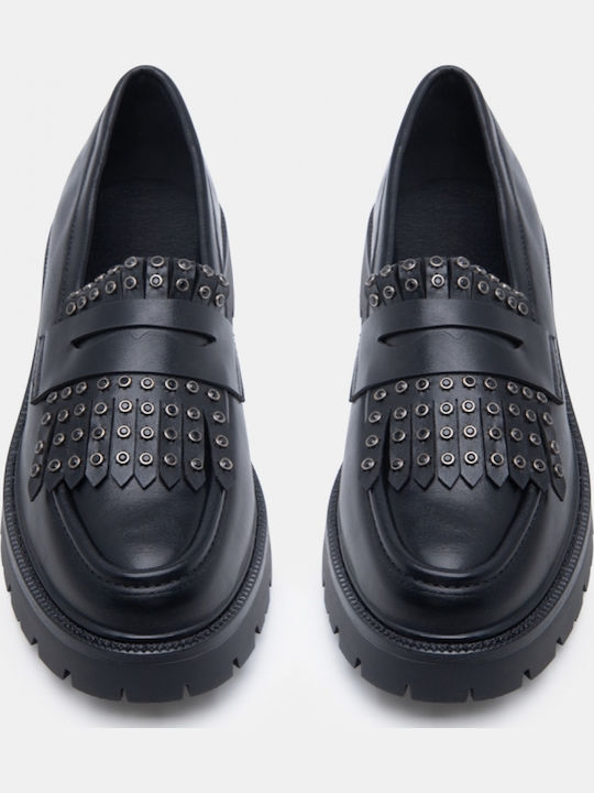 Women's Loafers in Black Color