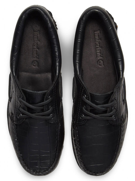 Γυναικεία Boat Shoes σε Μαύρο Χρώμα