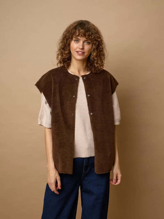 Дамско жилетка Brown