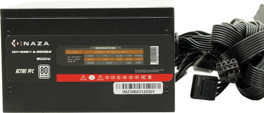 Inaza Rocky 2 500W Negru Sursă de Alimentare pentru Calculator Full Wired