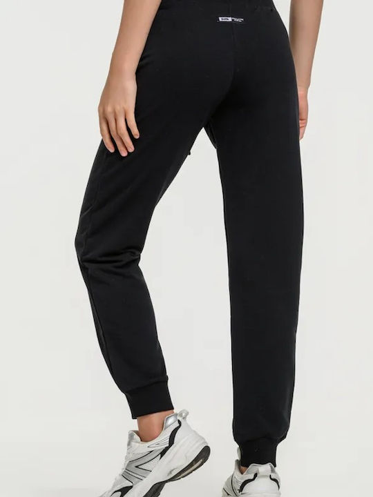 Damen Jogginghosen mit Jogger Schwarz
