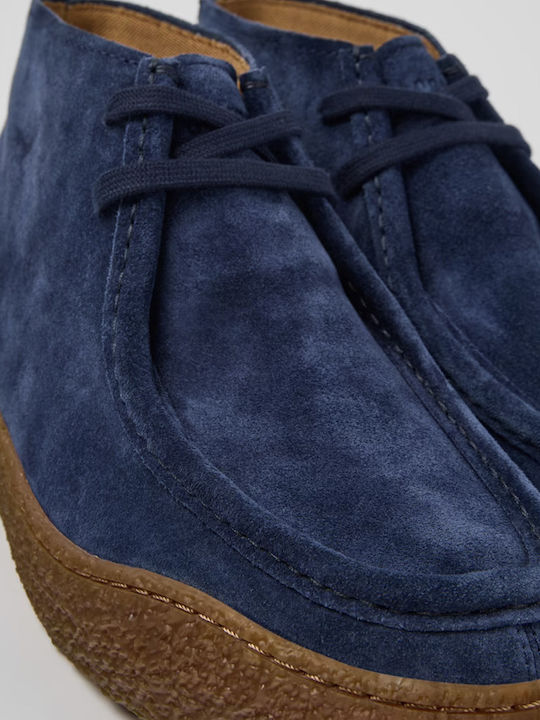 Peu Terreno Wildleder Herrenstiefel Chukka Blau