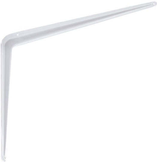 JetWorld Heavy-Duty Corner Shelf Made of Metallic in White Colour 400x450mm
