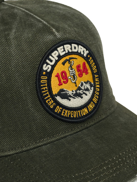 Superdry Graphic Trucker Șapcă pentru bărbați Y9011040a-m7t M7t/washed Camp Verde