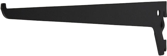 Malys Group Heavy-Duty Shelf Bracket Made of Stainless Steel in Black Colour