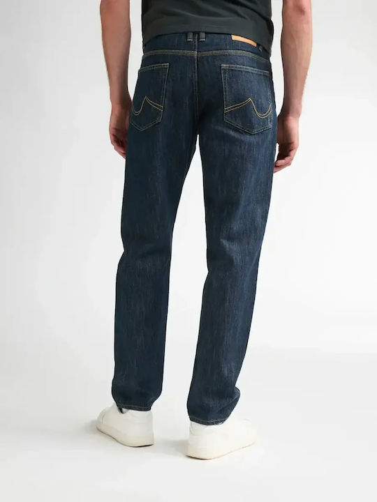 Men's Jeans Pants Tapered Navy Blue