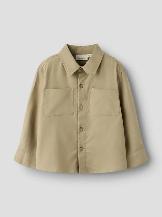 Kids Long-Sleeved Shirt Green