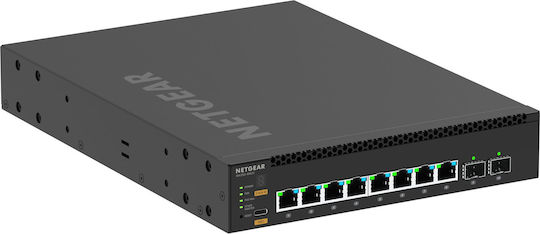 NetGear MSM4310-100NES Managed L2 Switch με 8 Θύρες Gigabit (1Gbps) Ethernet
