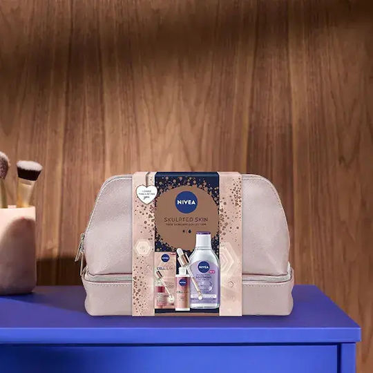 Nivea Cellular Expert Lift Set cadou Serum 30 Ml + Apă Micelară Piele Sensibilă 400 Ml