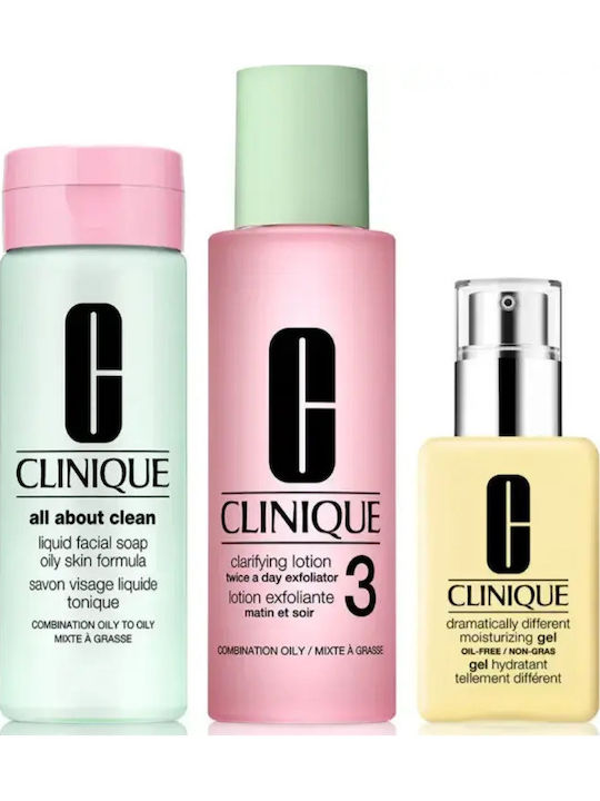 Clinique 3 Steps Skincare System Gift Set Oily Skin Types Clinique 3 Steps Skincare System Gift Set Oily Skin Types