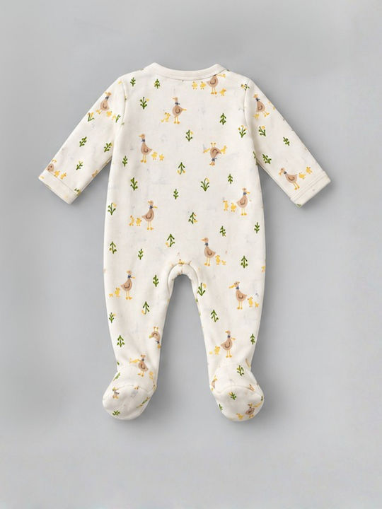 Serafino Set Onesie With Accessories Ecru 5 Pieces Serafino Set Onesie With Accessories Ecru 5 Pieces
