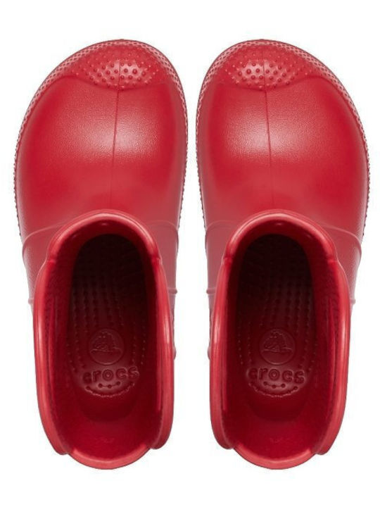 Cizme de cauciuc copii Handle It Rain Boot Roșii
