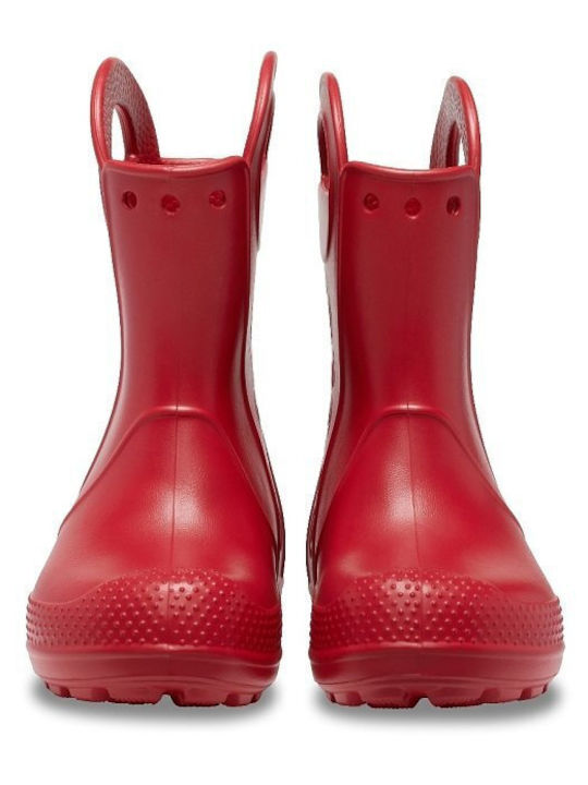Cizme de cauciuc copii Handle It Rain Boot Roșii