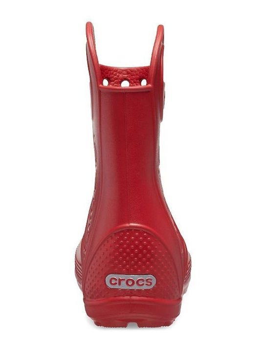 Cizme de cauciuc copii Handle It Rain Boot Roșii
