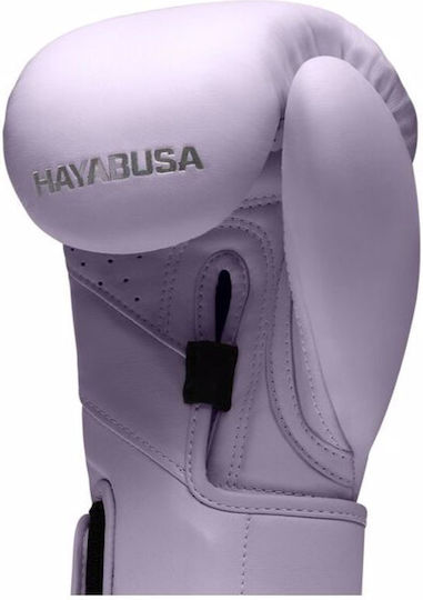 Hayabusa T3 Kanpeki Mănuși de Box Din Piele Pentru Competiție Violet