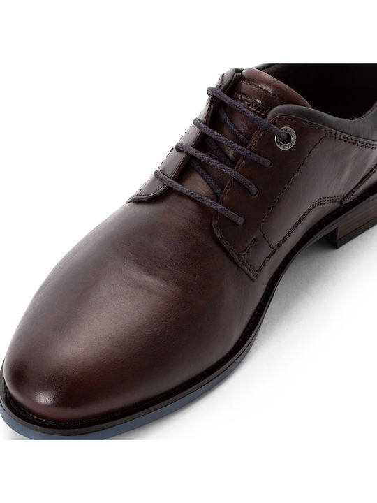 Leather Men's Casual Shoes Brown