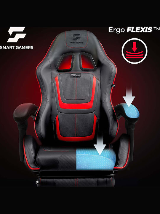 Sofotel Specter Scaun Gaming din Piele Sintetică cu Suport de Picioare