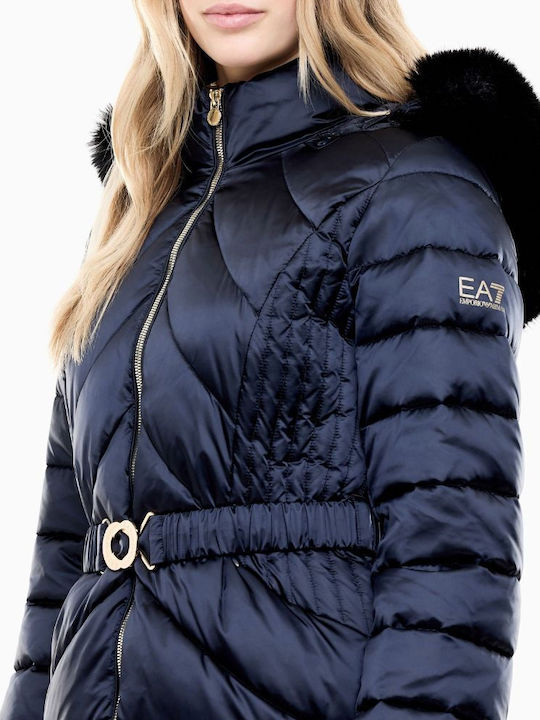 Women's Puffer Jacket Blue