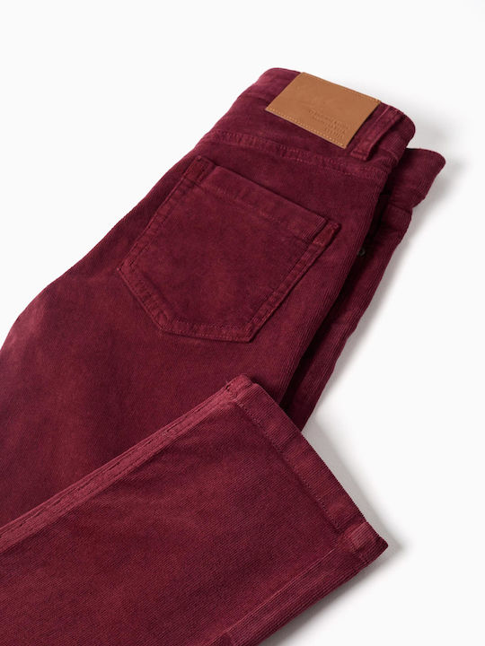 Kinderhose Zeigenfolge Burgundisch