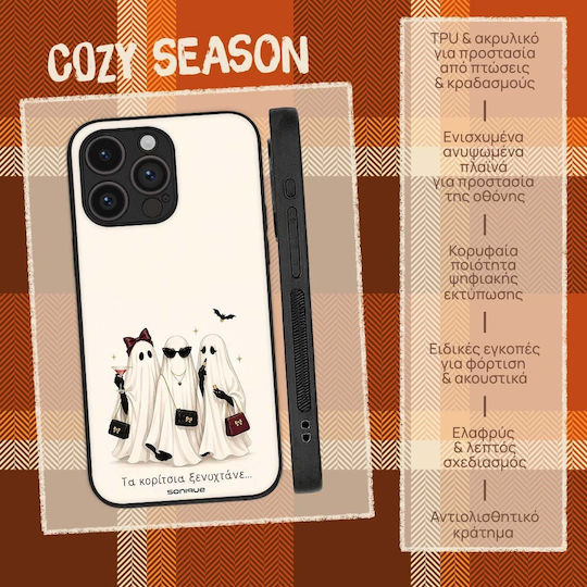 Sonique Cozy Season Series Oppo Reno14 Pro 5g Mobile Phone Case Girls Stay Up Late