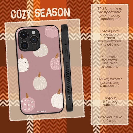 Θήκη Sonique Cozy Season Series Motorola Moto G37 5g Moto G37 Power 5g Moto G47 5g Blush Pumpkins