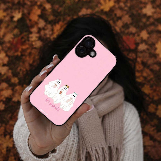 Sonique Cozy Season Series Oneplus 15r 5g Pink Ghost Mobile Phone Case