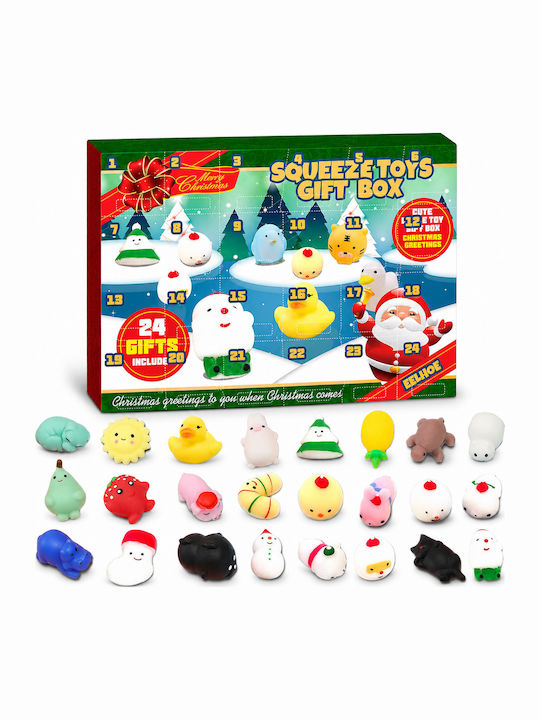 Christmas Advent Calendar Squeeze Toys Design Christmas Advent Calendar Squeeze Toys Design