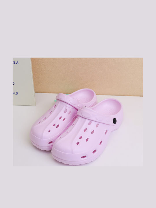 Damen Holzschuhe Rosa